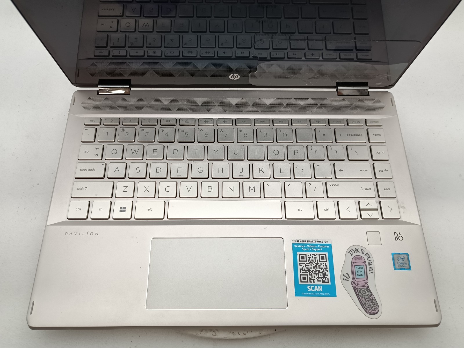 HP Pavilion x360 Convertible 14m-dh0003dx Intel Core i5 8th Gen 8GB 128GB #91