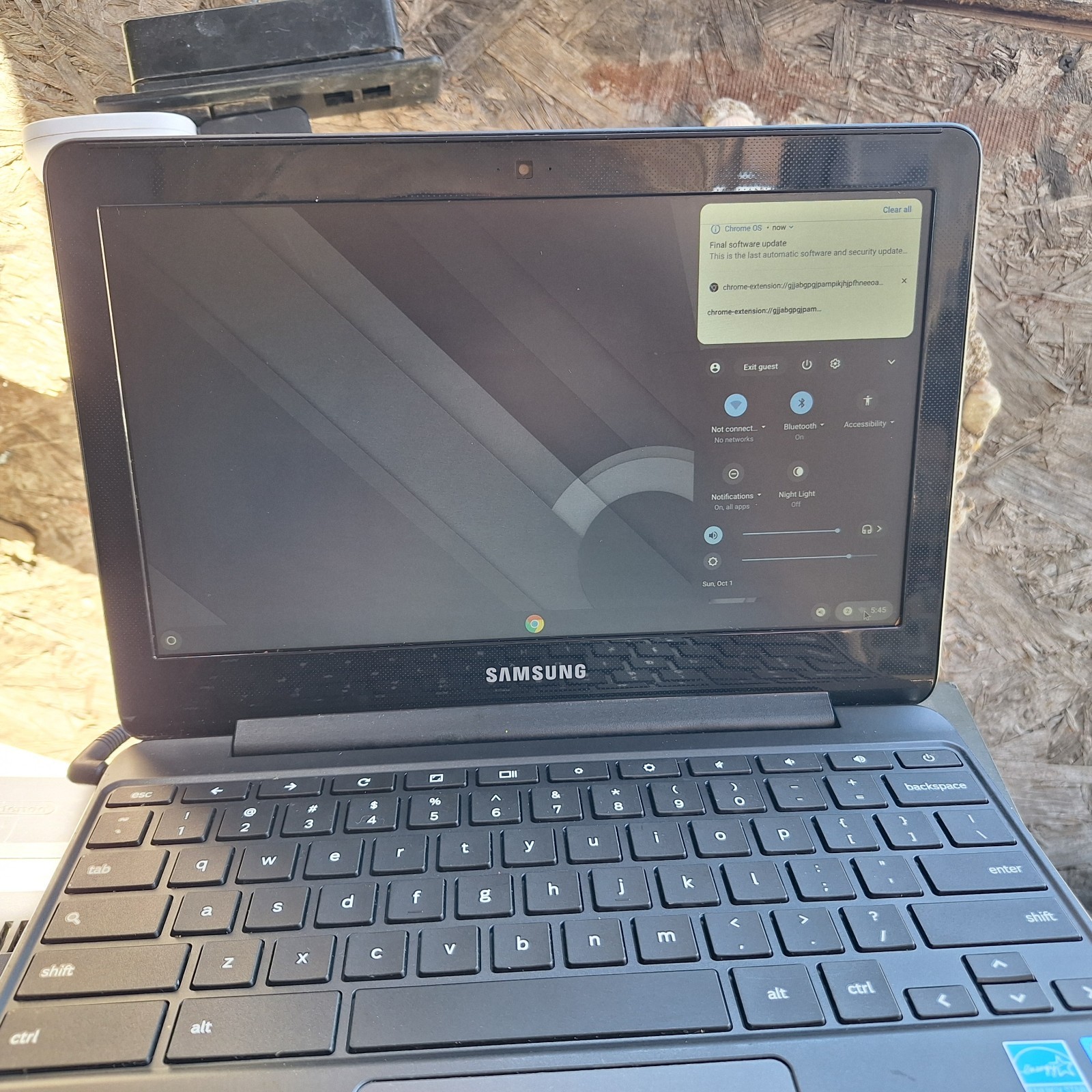 lot of 3 tested Samsung Chromebook 3 XE500C13 11.6 in 2GB RAM 16GB read 4details