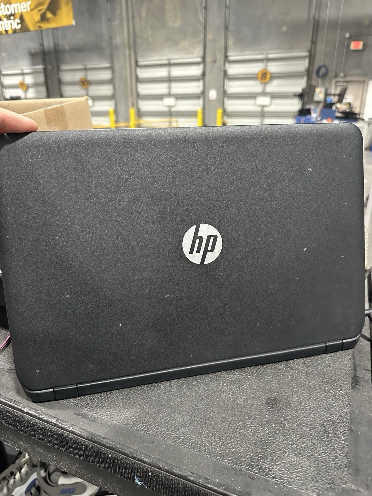 HP 15-f222wm 927 Touch Screen Laptop Turns On. Needs battery