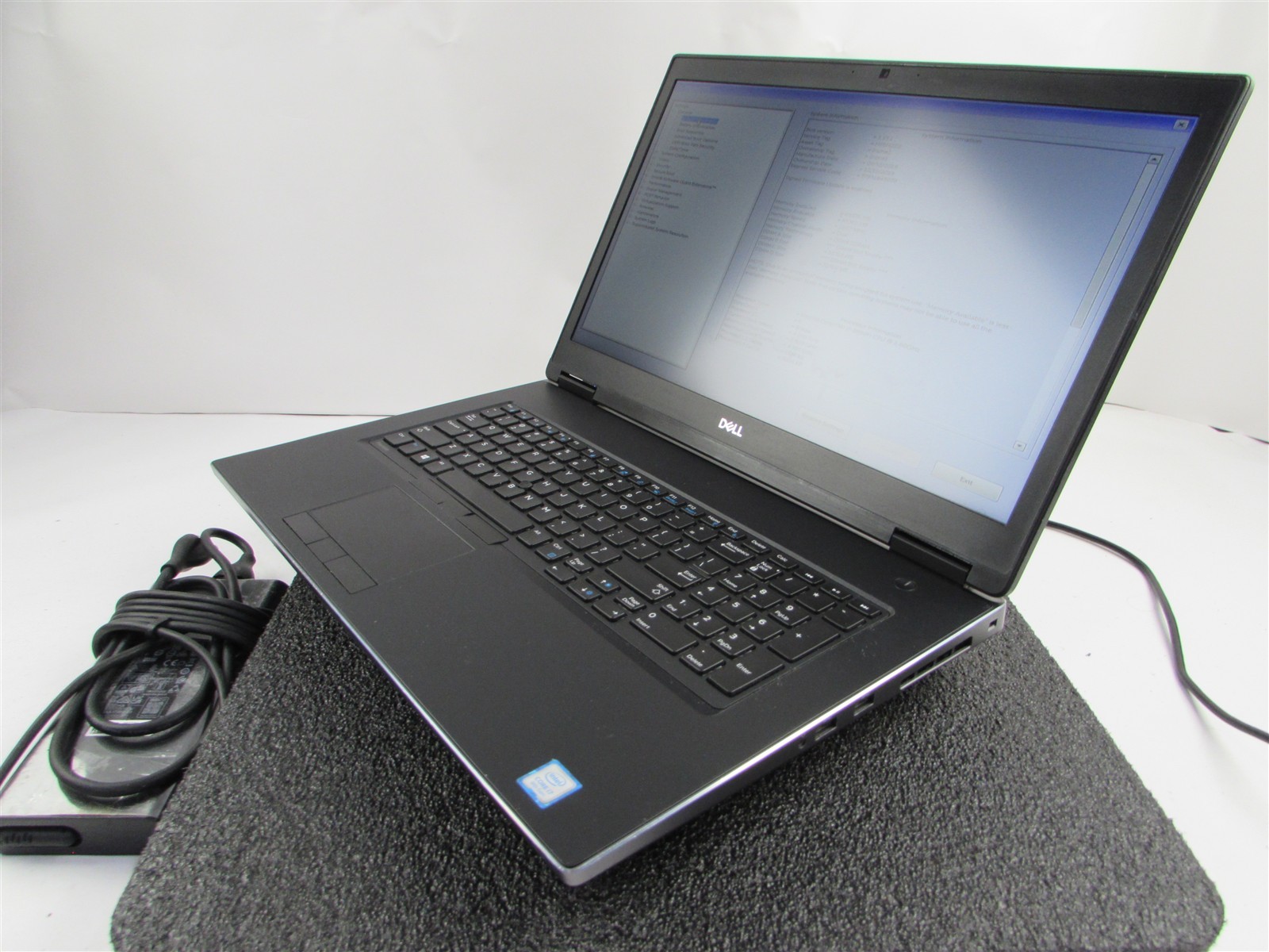 DELL PRECISION 7730 I7-8750H 512GB SSD 64GB RAM NVIDIA QUADRO P3200 NO O.S/BATT