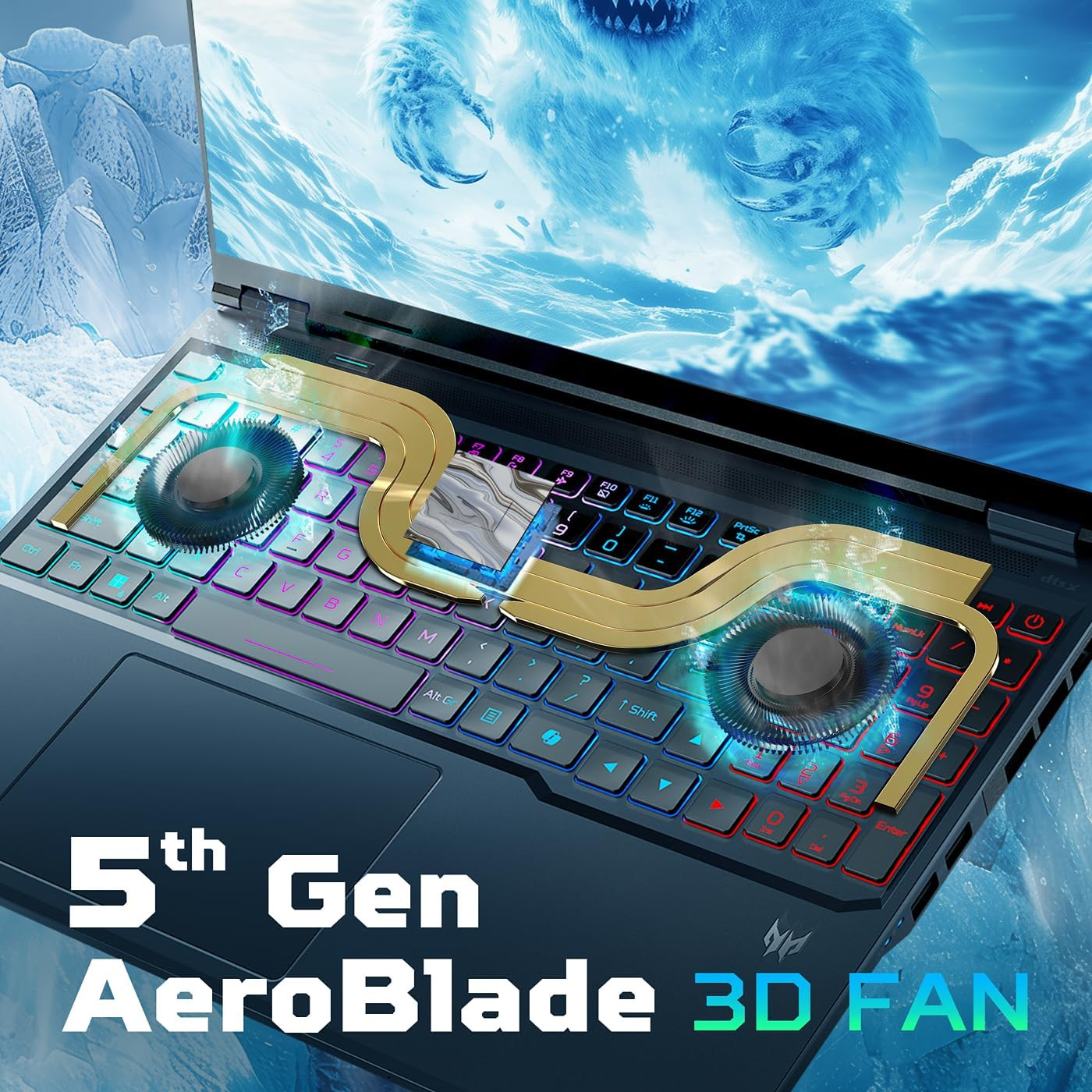 Predator Helios Neo 16 AI Gaming Laptop | Intel Core Ultra 9 Processor 275HX | N