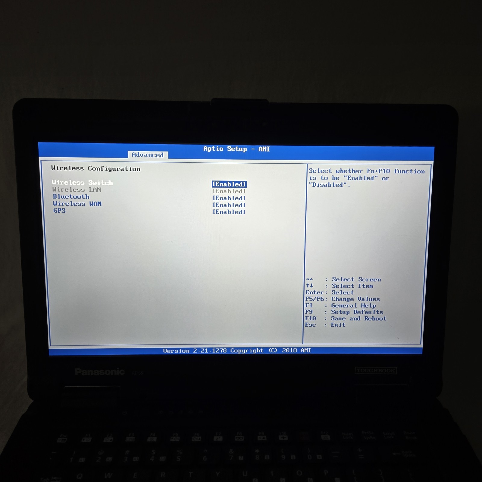 Panasonic Toughbook FZ-55 MK2 i7-1185G7 512GB SSD 16GB Ram | GPS & 4G | Grade B