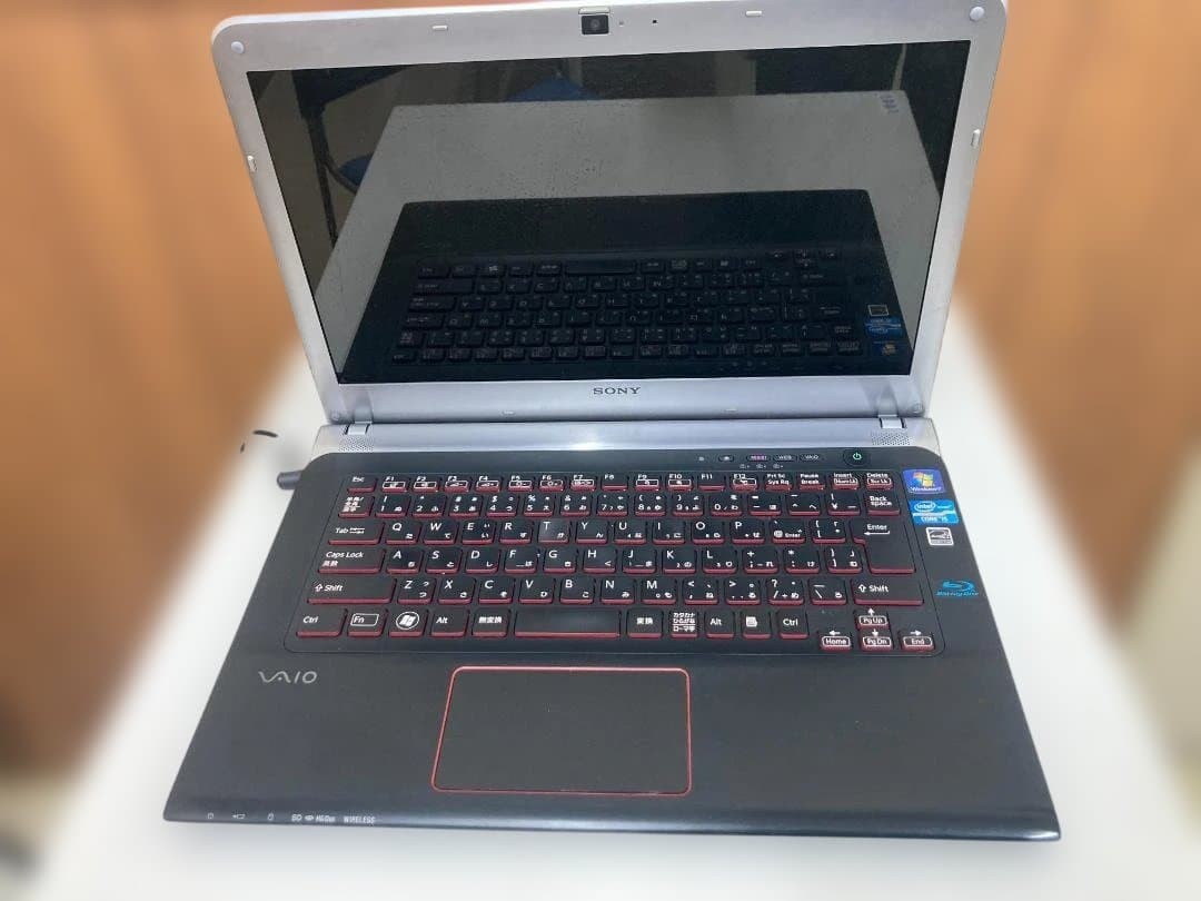 SONY VAIO SVE14AC12N Full HD Japanese Keyboard Used Japan Genuine