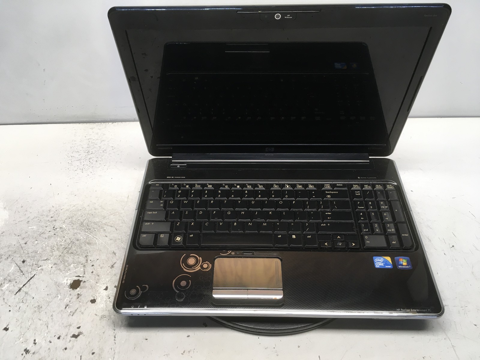 HP Pavilion DV6-1359WM Intel Core 2 Duo T6600 2.2GHz 4 GB NO HDD No Batt