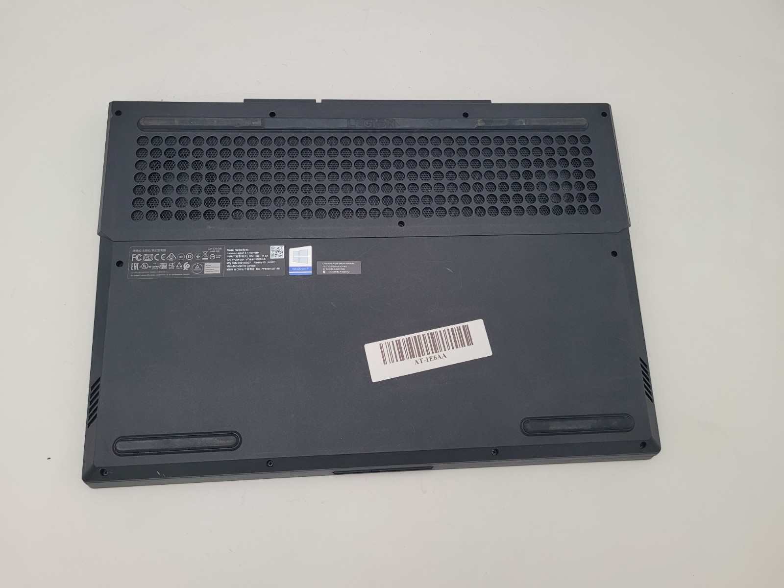 Lenovo Legion 5, i7-10750H@2.60GHz,16GB Ram,Win 11 Home,1TB NVMe