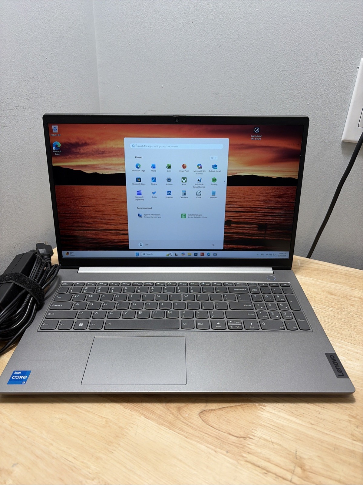 Lenovo ThinkBook 15 G4 IAP Core i5-1235U 1.3GHZ, 8GB, 1TB SSD, WiFi W11 Cord