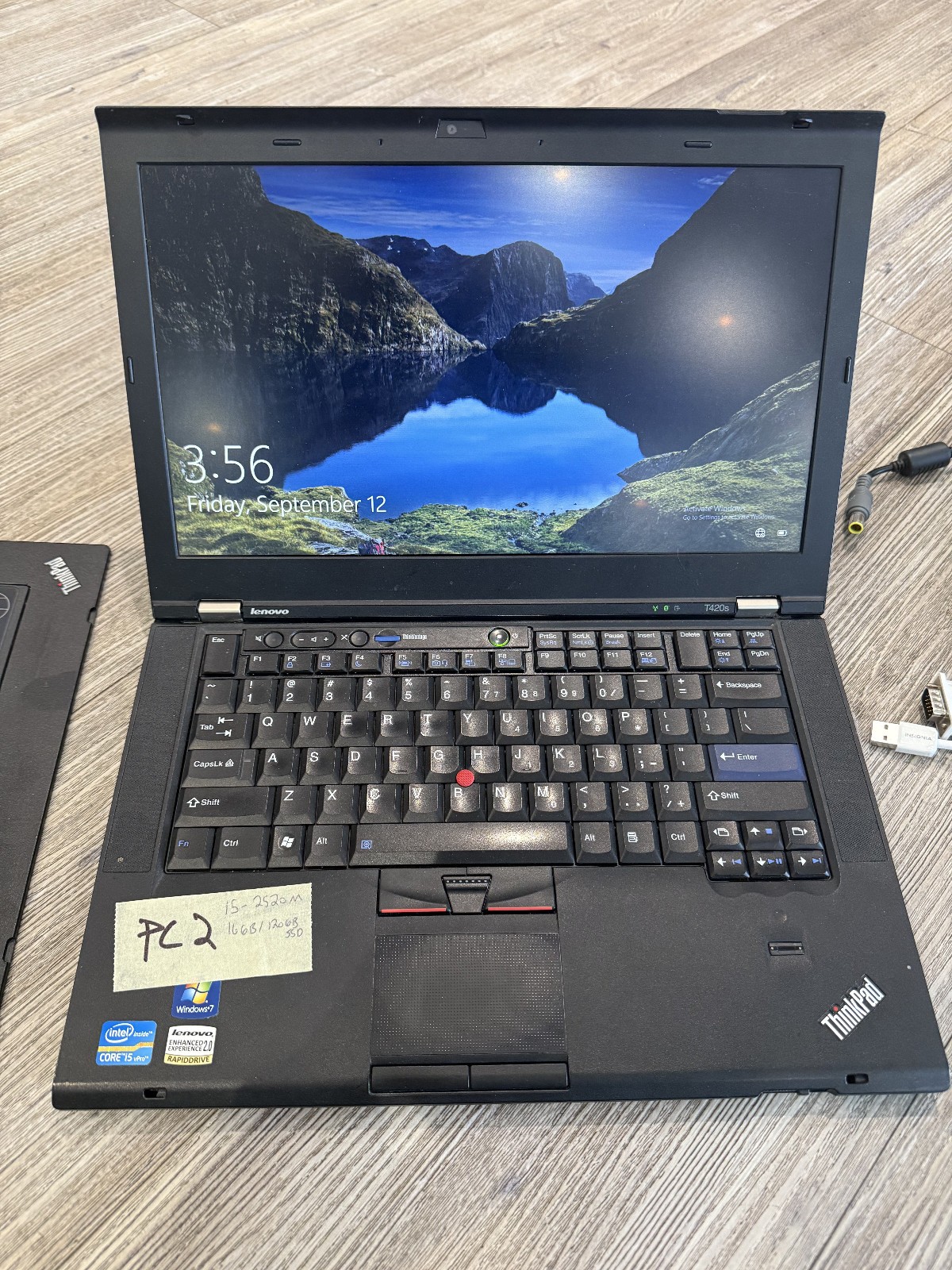 Lenovo ThinkPad T420 i5-2520M 2.5GHz 16GB 128GB SSD 1600×900 NVidia Win10 BUNDLE