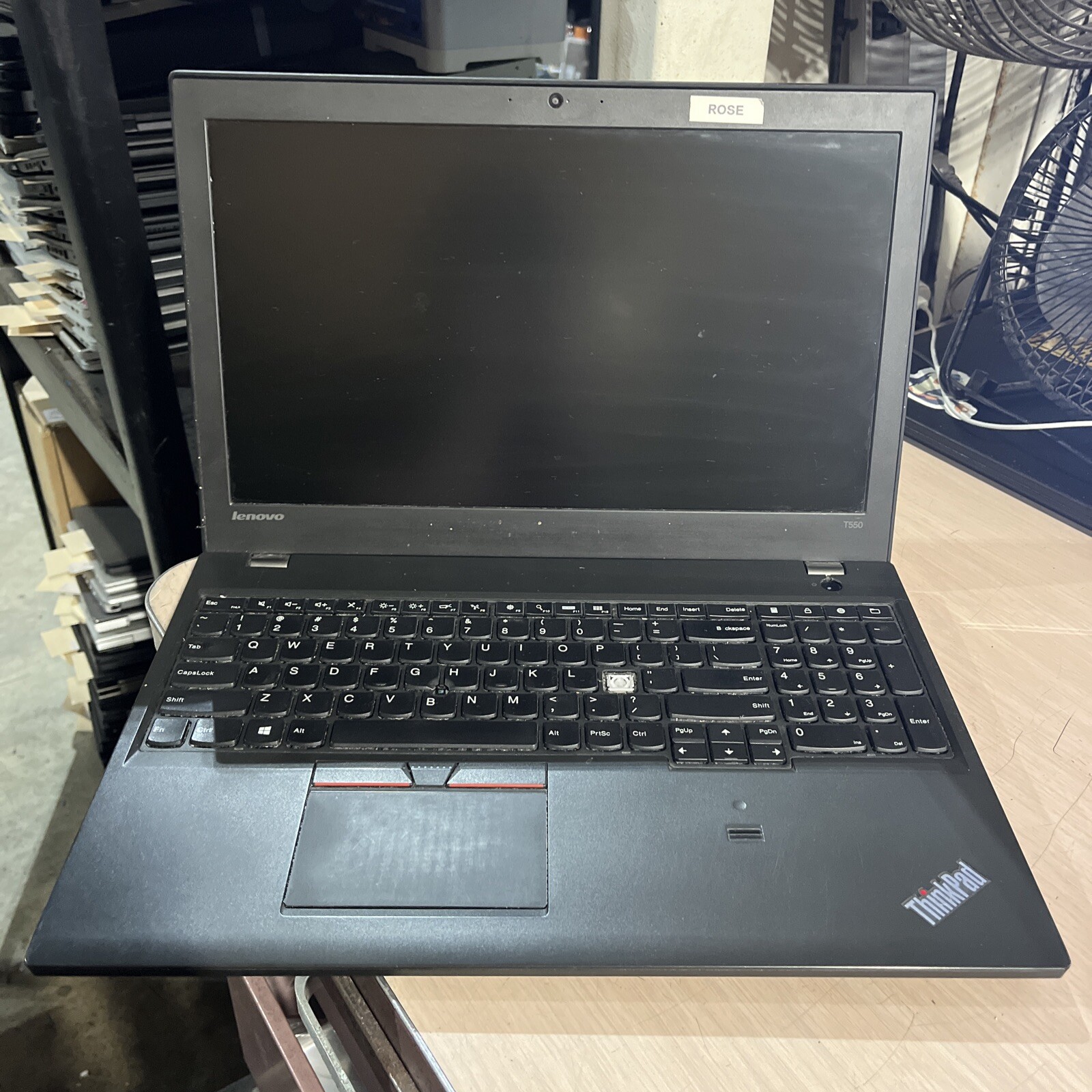 THINKPAD LENOVO T550 INTEL CORE I5-5600U 2.60GHZ 4GB RAM NO HD :
