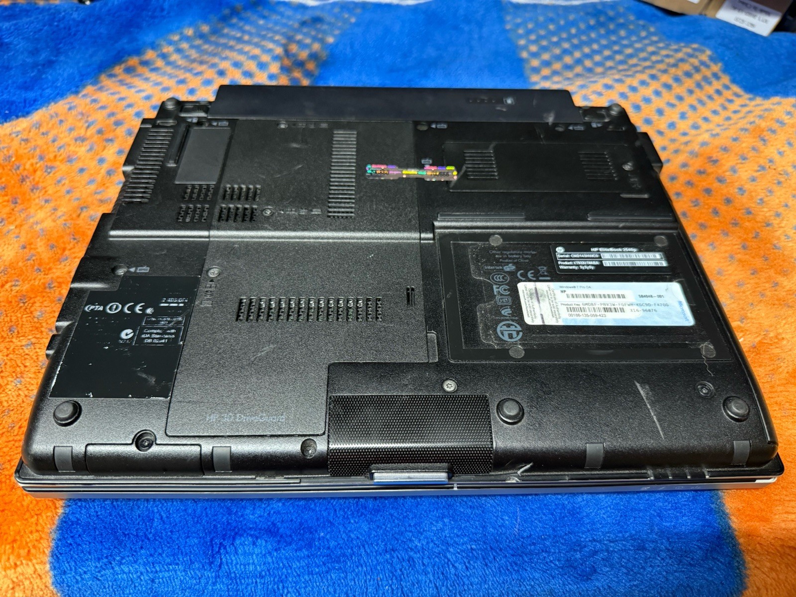 HP EliteBook 2540p | Core i7 L640 2.13 GHz | 8GB | 500 GB HDD| 12.1″ | Win 10 #2