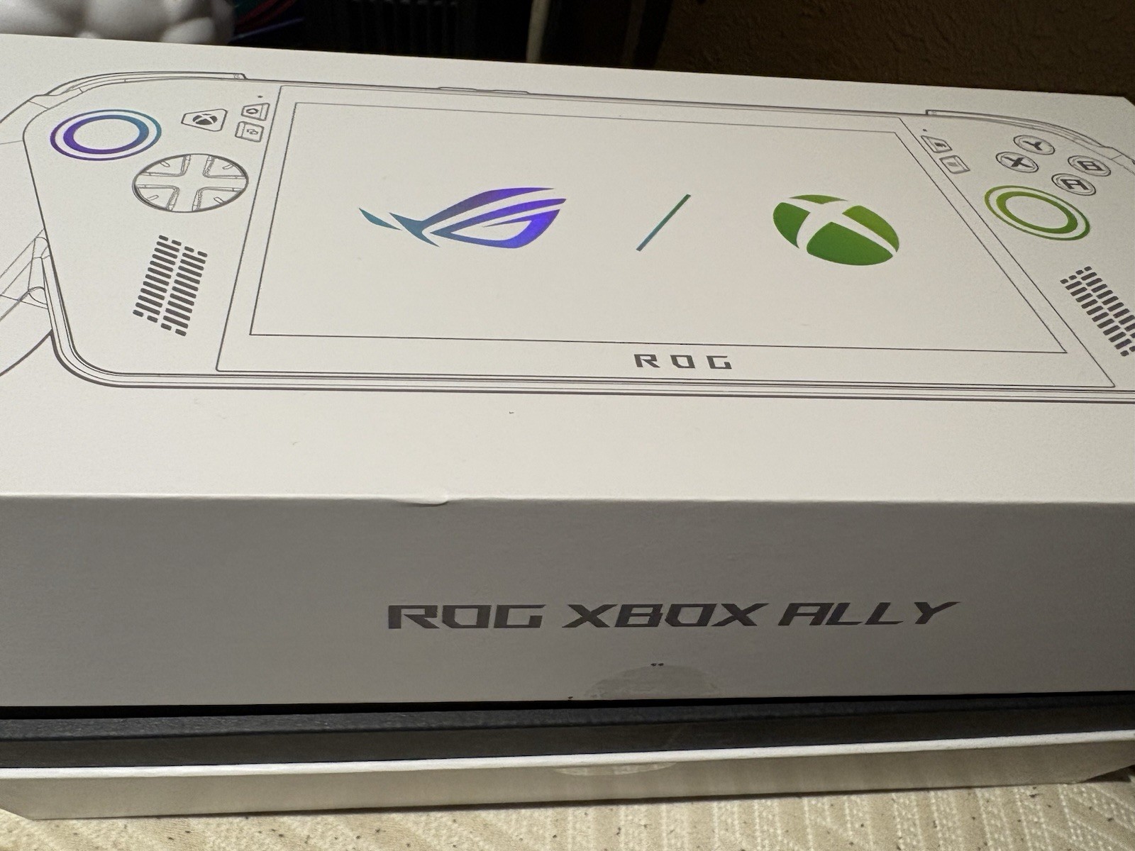 ASUS ROG XBOX ALLY Handheld Gaming System White USB-C microSD Headphone Jack