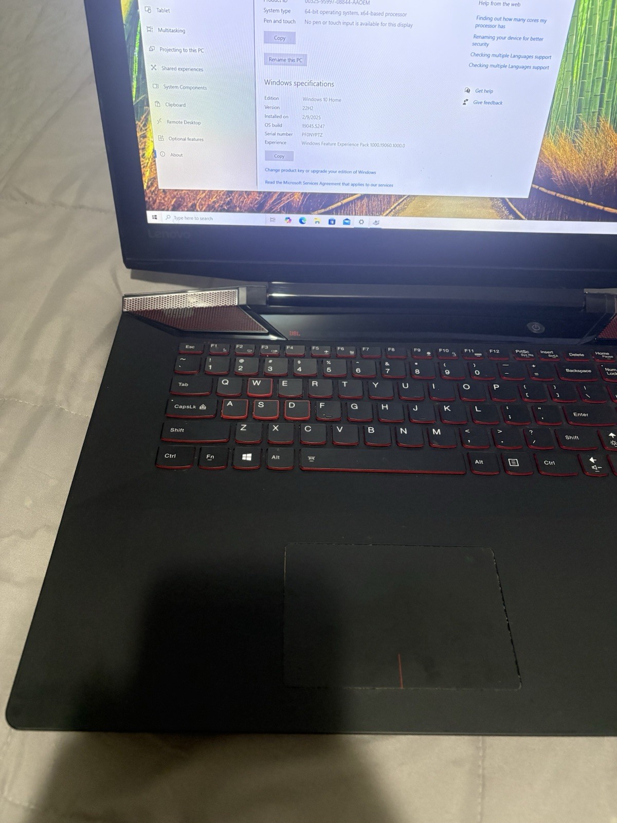 Lenovo IdeaPad Y700 17” Gaming Laptop 16GB RAM Intel I7-6700 NVIDIA GTX 960M 1TB