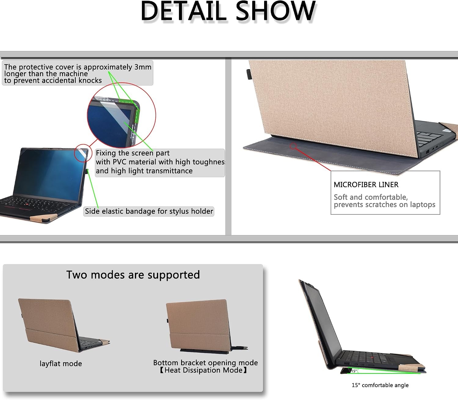 Laptop Cover Case for HP OmniBook X/Ultra /5 Flip 14 inch & 14” ZBook Ultra G1a