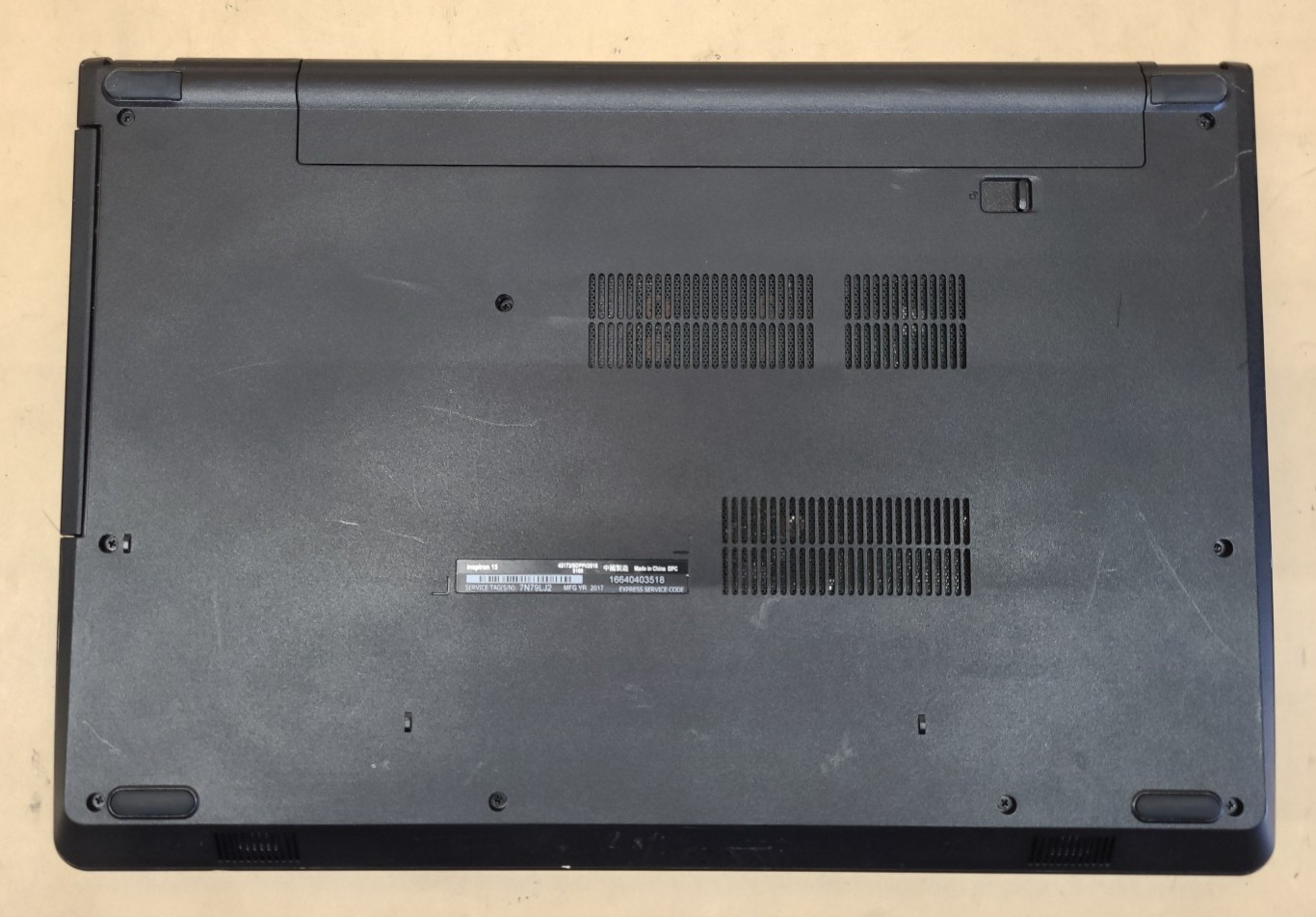 Dell Inspiron 15-3567, Intel Core i3-7100U @ 2.4GHz, 6GB RAM, 1TB HDD, W10P
