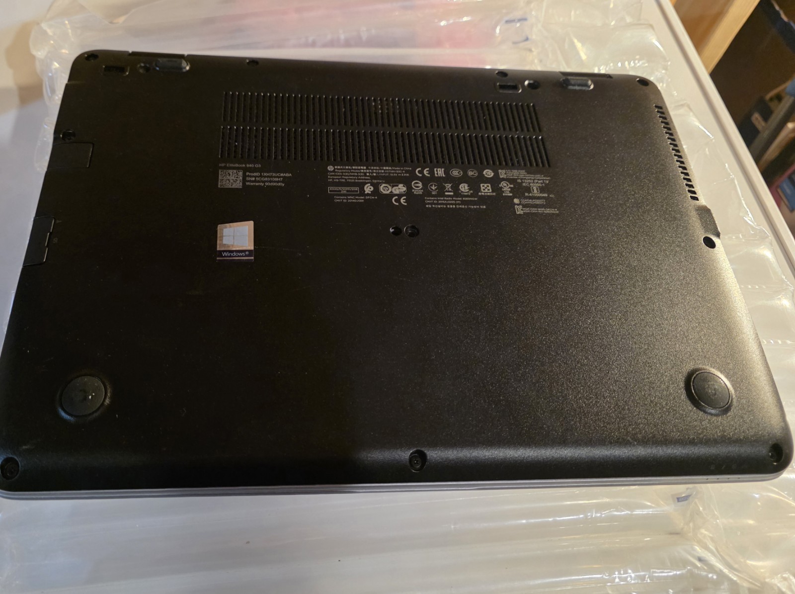 HP EliteBook 840 G3 i5. Windows