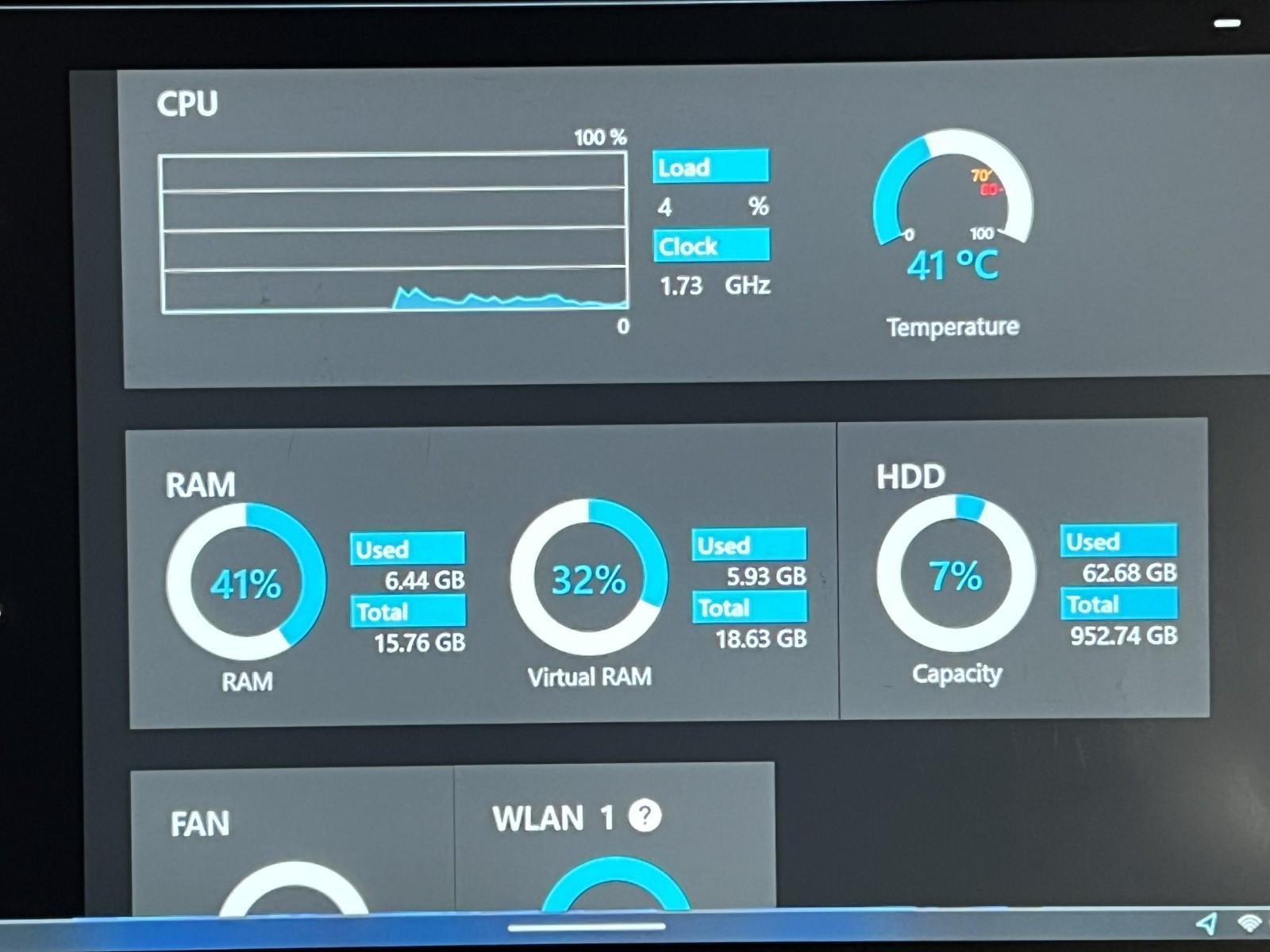 Getac F110 G6 | i7-11th Gen. | 16GB | 1TB SSD | WWAN | GPS Win11 Rugged Tablet