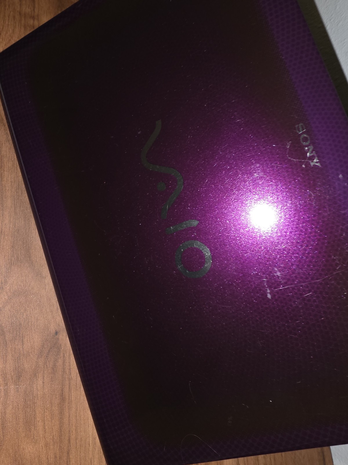 Purple Sony VAIO Laptop i3 CPU M380 2.53GHz 500GB SSD 8GB RAM Win 11 Pro 💜