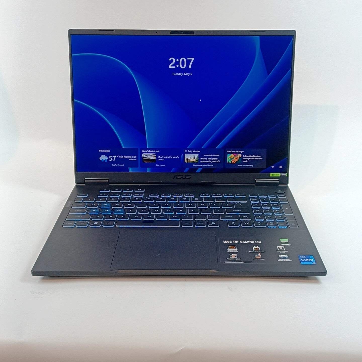 Asus TUF F16 FX608JMR 16″ i7-14650HX 2.2GHz 32GB RAM 1TB SSD GeForce RTX 5060