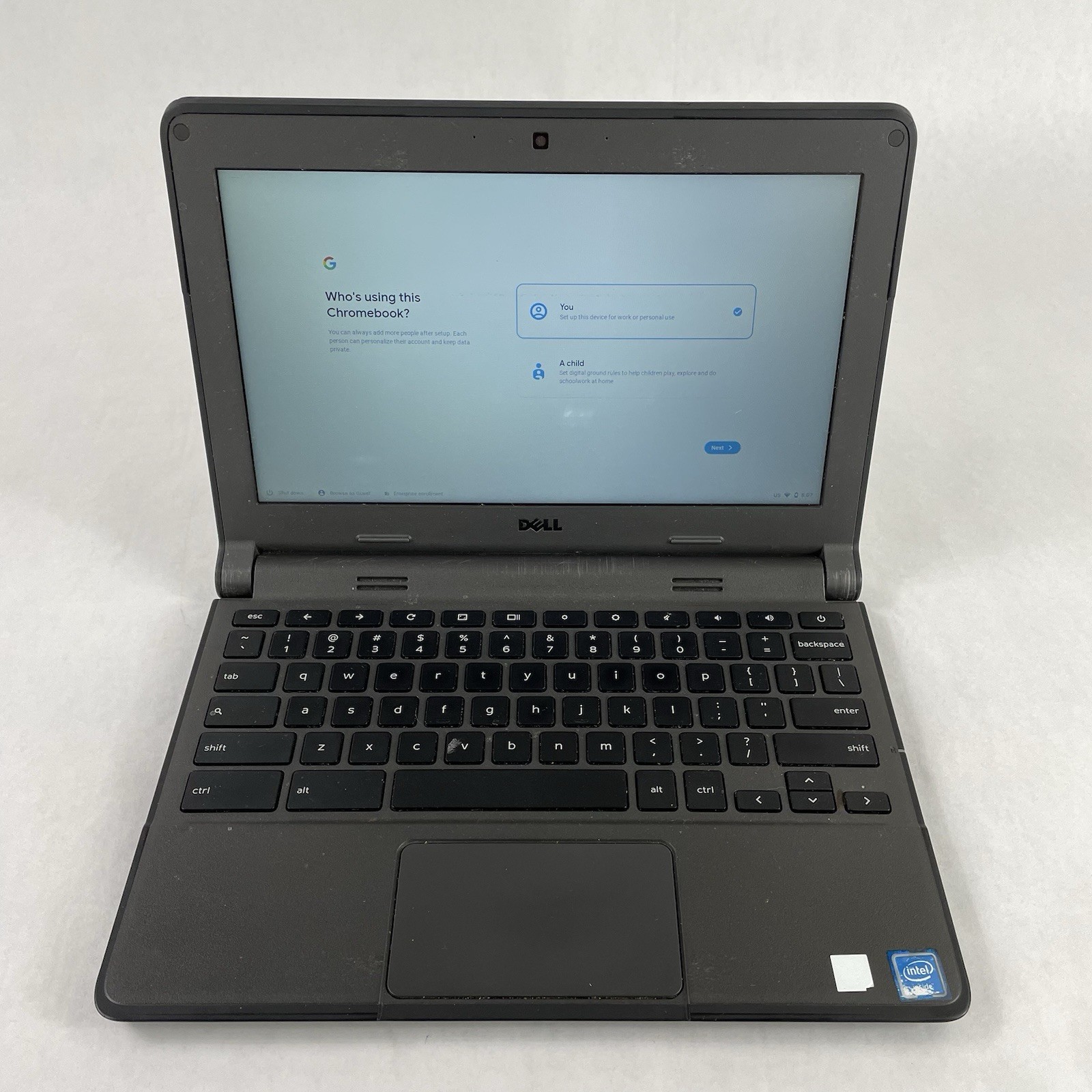 Dell Chromebook 11 P22T 11.6″ Celeron N2840 2.16 GHz 4 GB RAM 16 GB SSD
