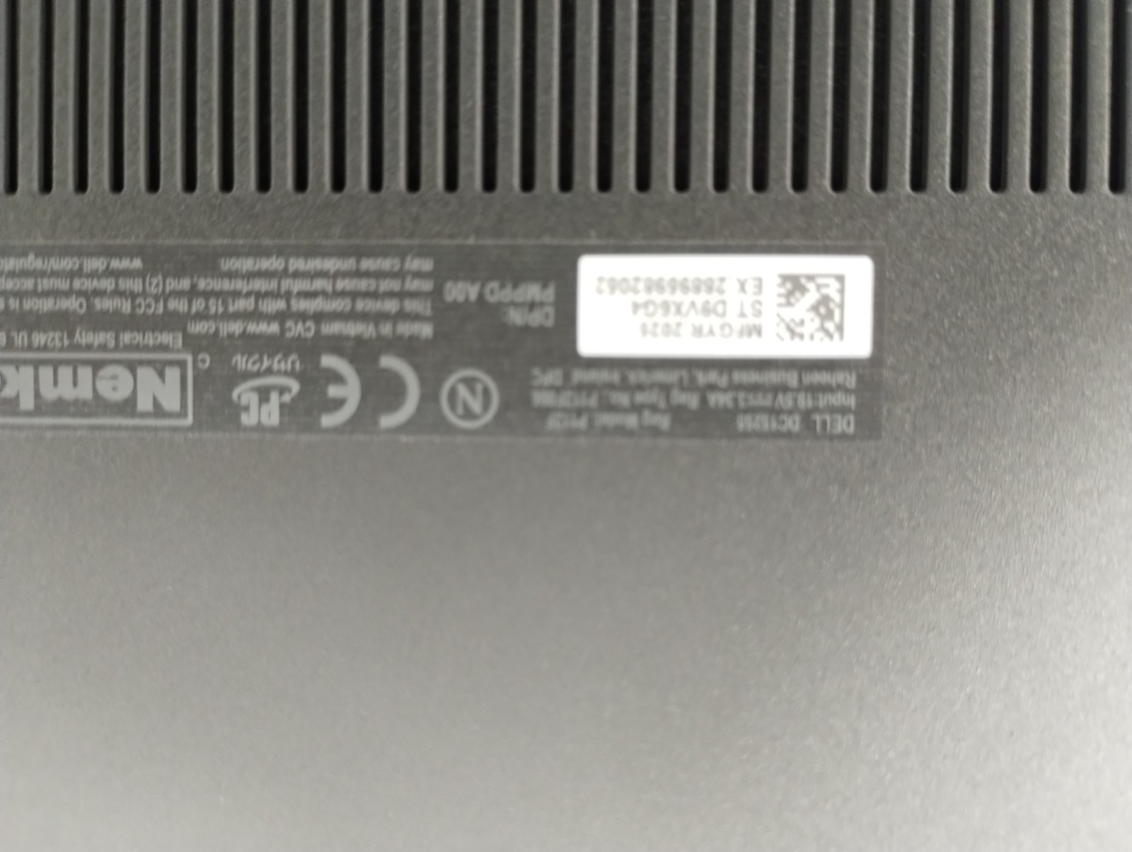 DELL 15 DC15255 G8MK9, AMD Ryzen 7 7730U, 2.00 GHz, 16 GB RAM, 512 GB NVMe