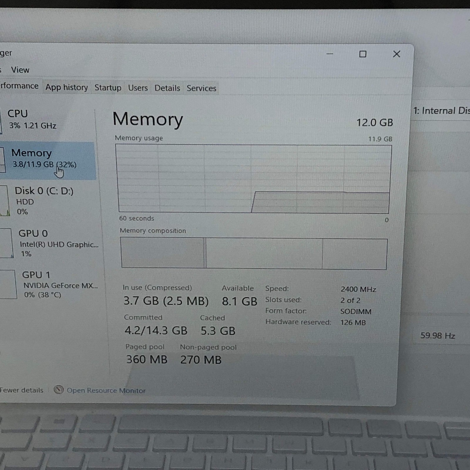 HP Envy x360 15-BP100 15.6″ i7-8550U 1.99Ghz 12GB RAM 1TB SSD