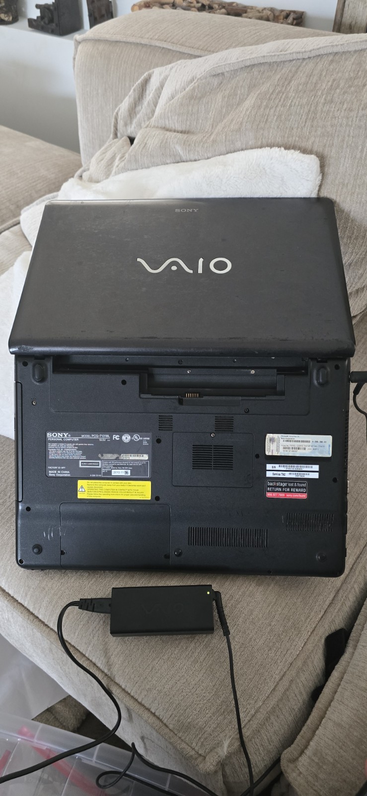 Sony VAIO PCG-71318L Intel Core i3 M370 15.6″ Laptop 4 GB RAM Win10 MS OFFICE