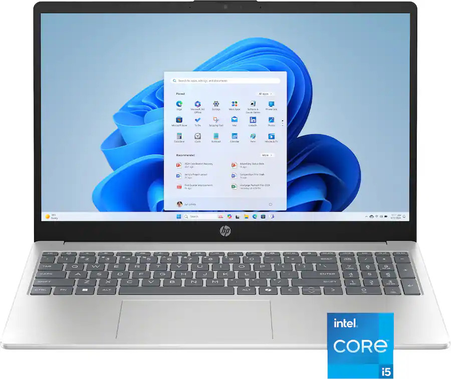 HP 15.6″ Full HD Touch-Screen Laptop Intel Core i5 1334U 16GB RAM 512GB – Silver