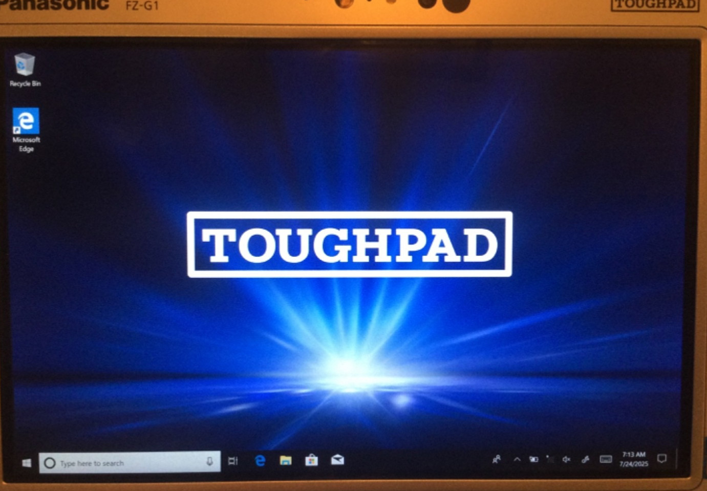 Panasonic Toughpad FZ-G1 MK5 Intel i5-7300 256GB SSD 8GB Win 10 Pro Ex.