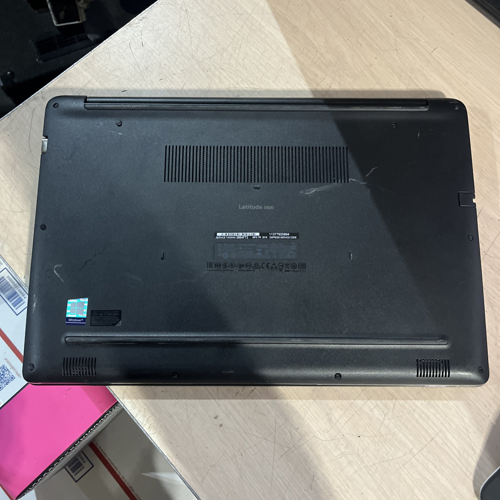 DELL LATITUDE 3500 INTEL CORE I3 8TH GEN 8GB RAM NO HD