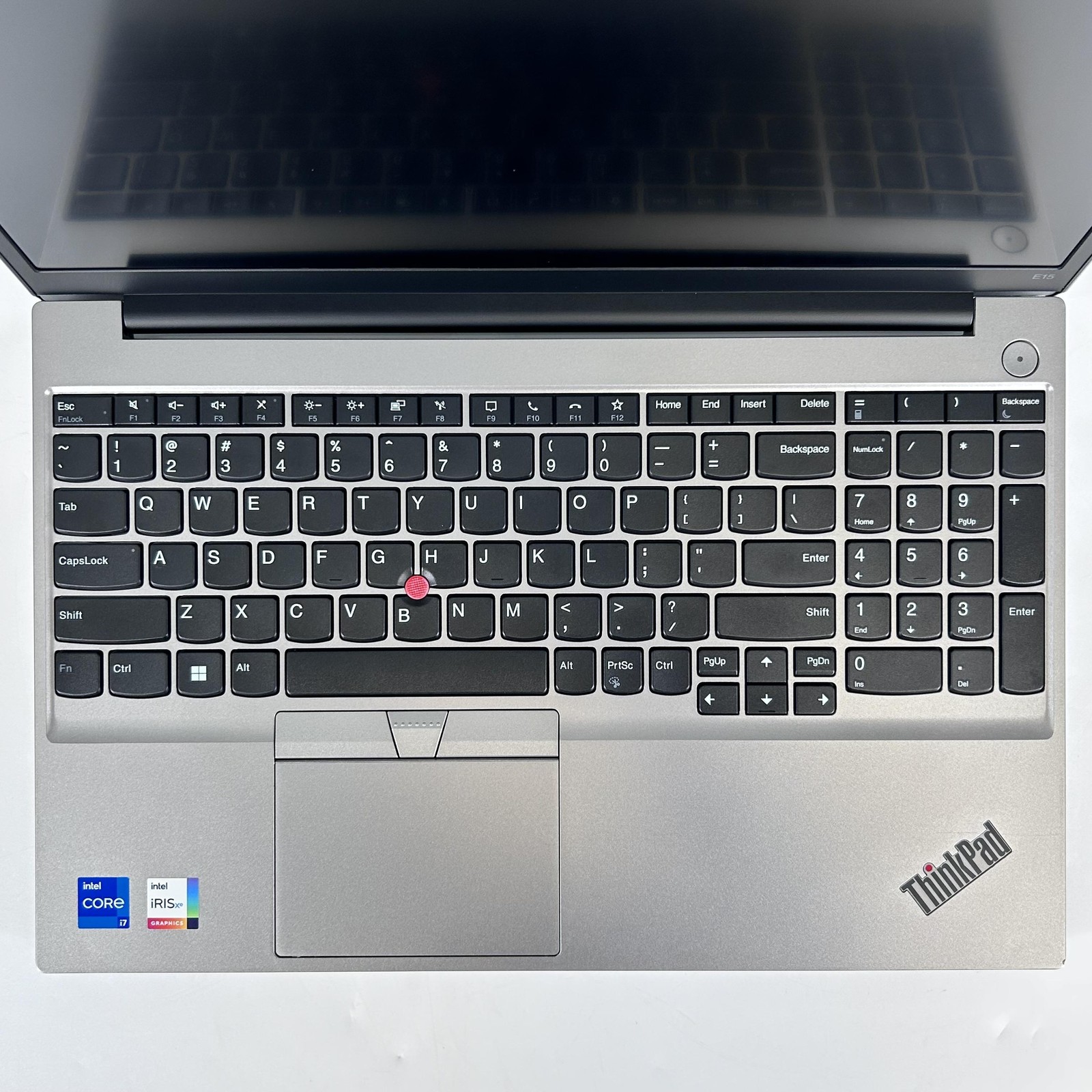 Lenovo ThinkPad E15 Gen 4 Silver FHD 1.7 GHz i7-1255U 16GB 512GB SSD Good
