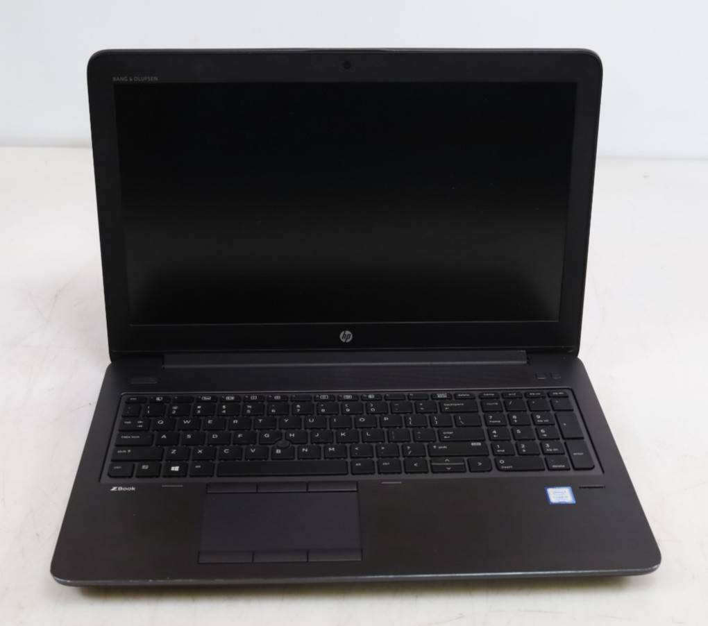 HP ZBook G4 15″ Intel i5-7440HQ 8GB DDR4 No HDD BATT COA OS