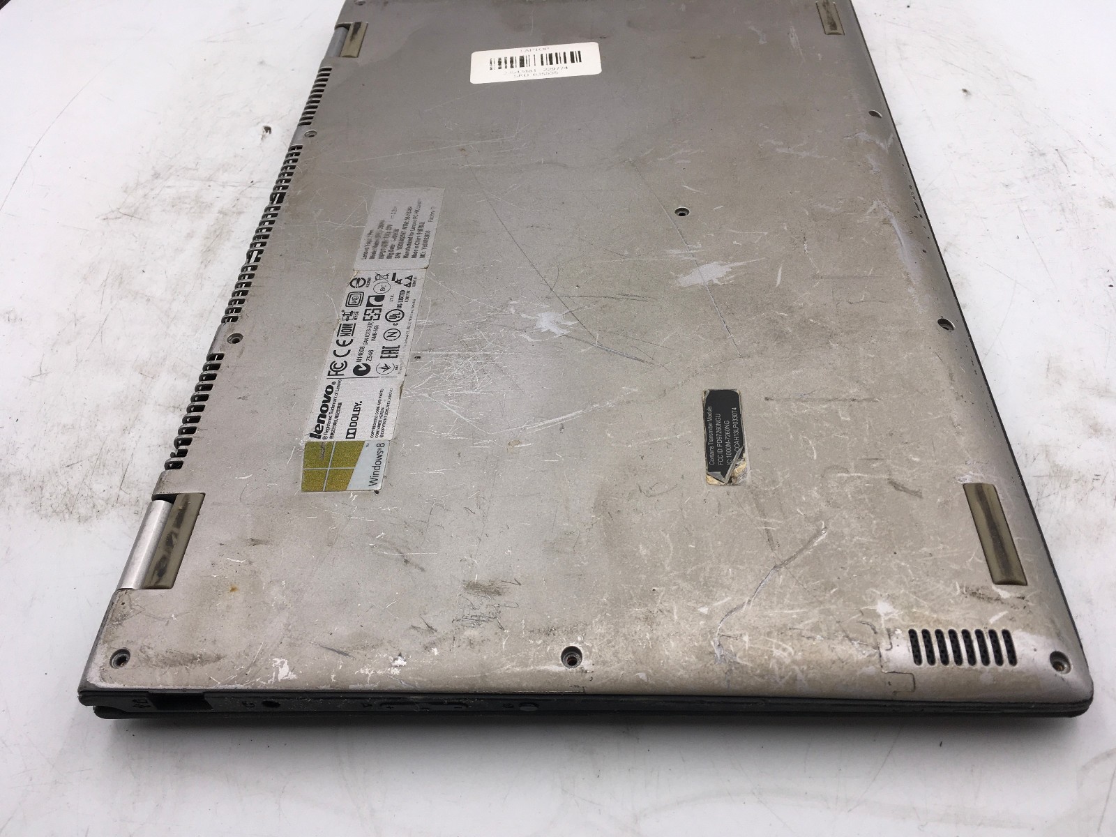 LENOVO YOGA 2 PRO – BOOTS TO BIOS – INTEL I7 4510U – 8GB RAM – NO OS – READ – BB