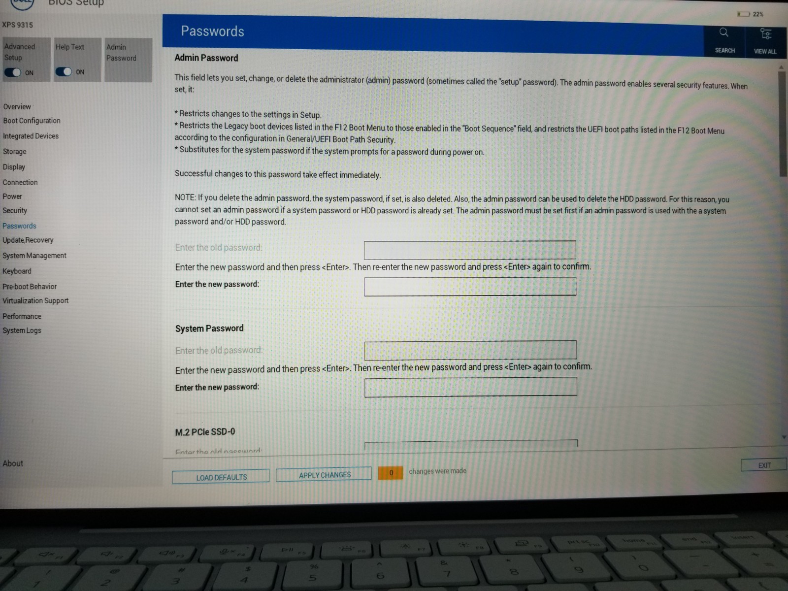 Dell XPS 9315 / Intel Core i7-1250U 3.66GHz / 16GB RAM