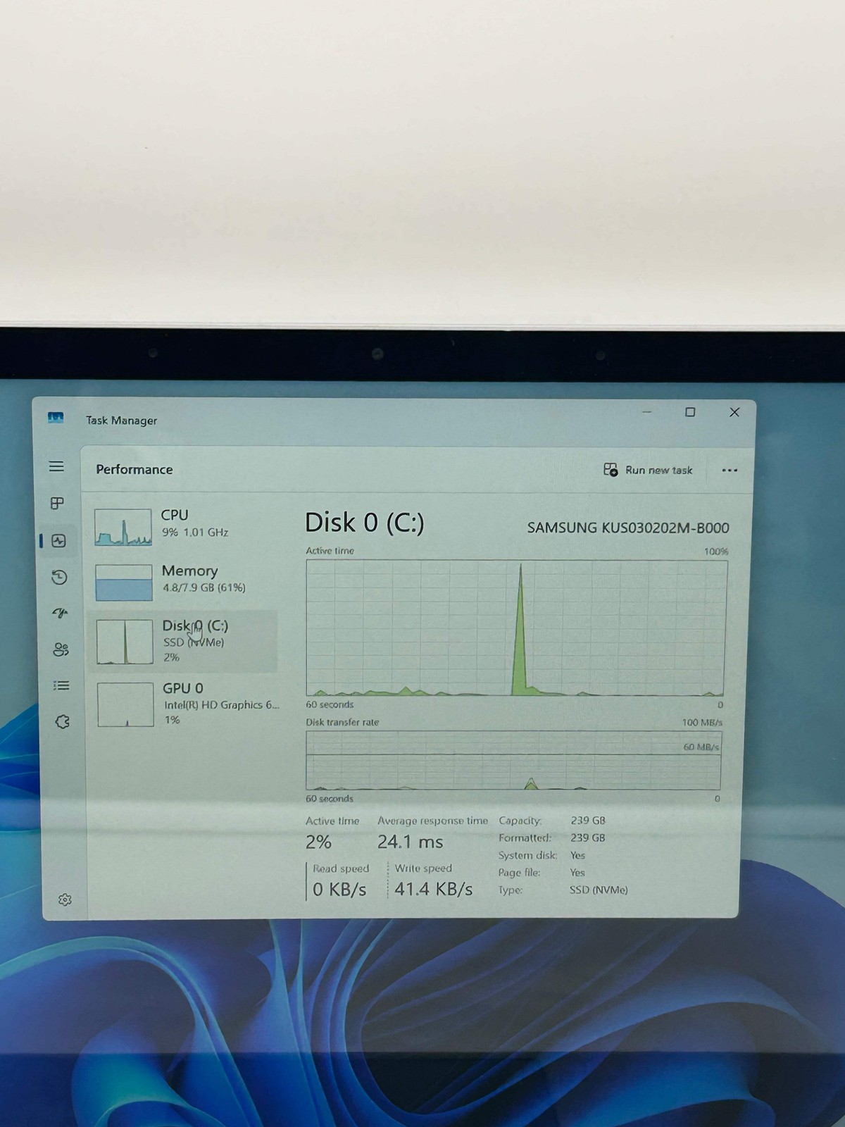 Microsoft Surface 1769 12.3″ i5-7200U 8GB RAM 256GB SSD