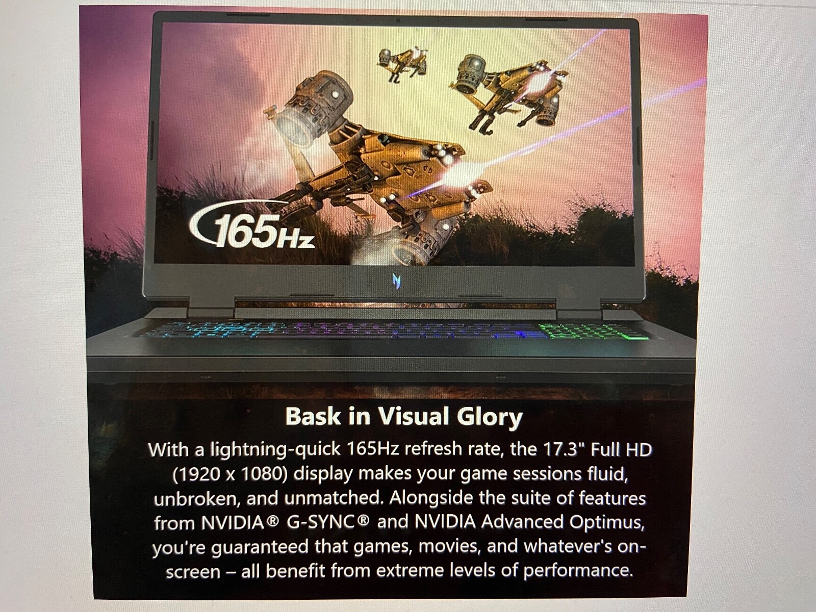 Acer Nitro 17 Gaming Laptop, AMD Ryzen 7 7840HS 8C, GeForce RTX 4050, 17.3″ FHD