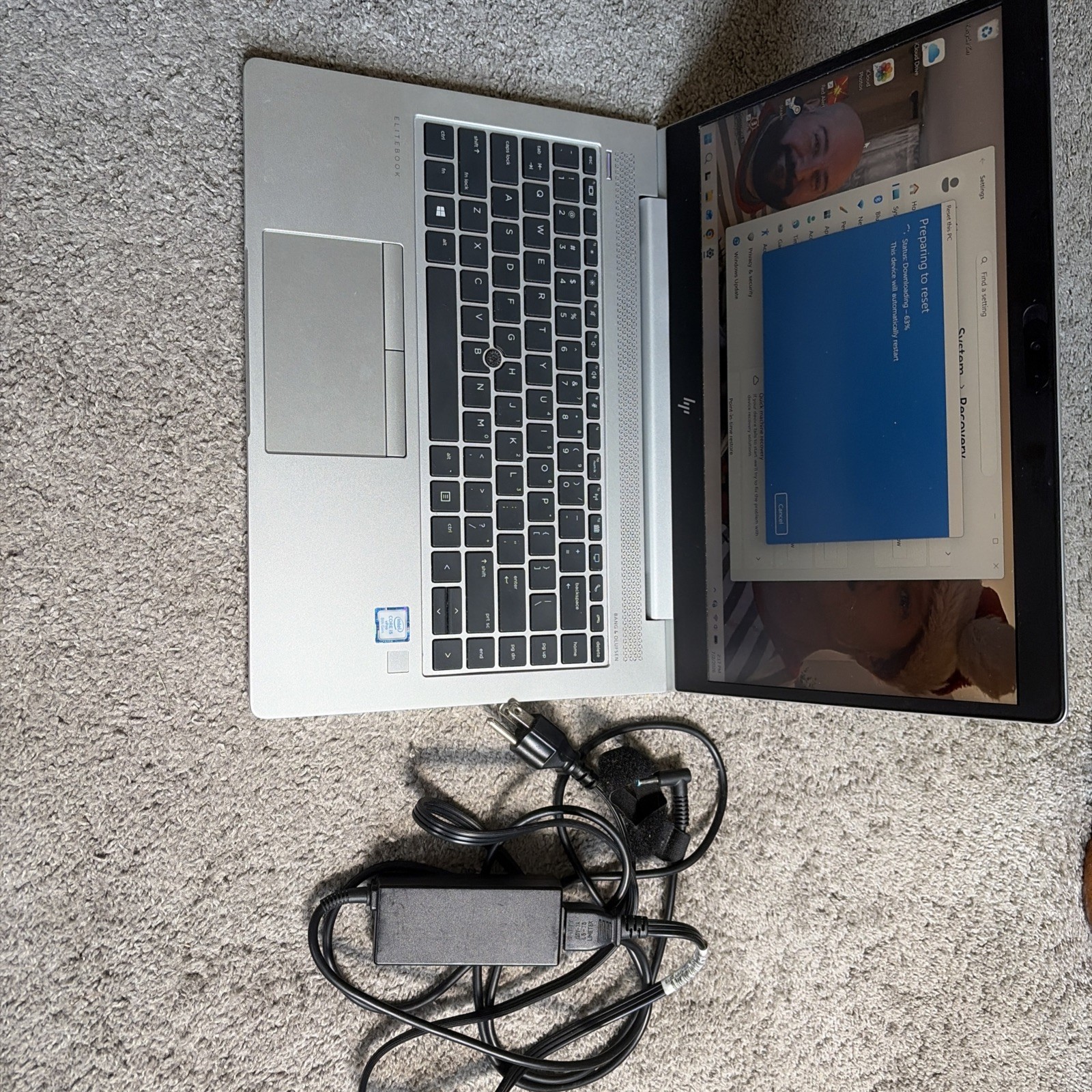 HP EliteBook 850 G6 15-inch i5 vPro 8th Gen 8GB Silver