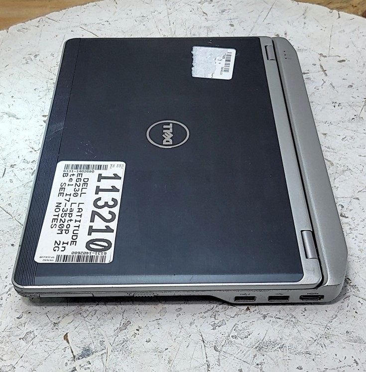 DELL LATITUDE E6230 Laptop Intel I7-3520M 2GB SEE NOTES