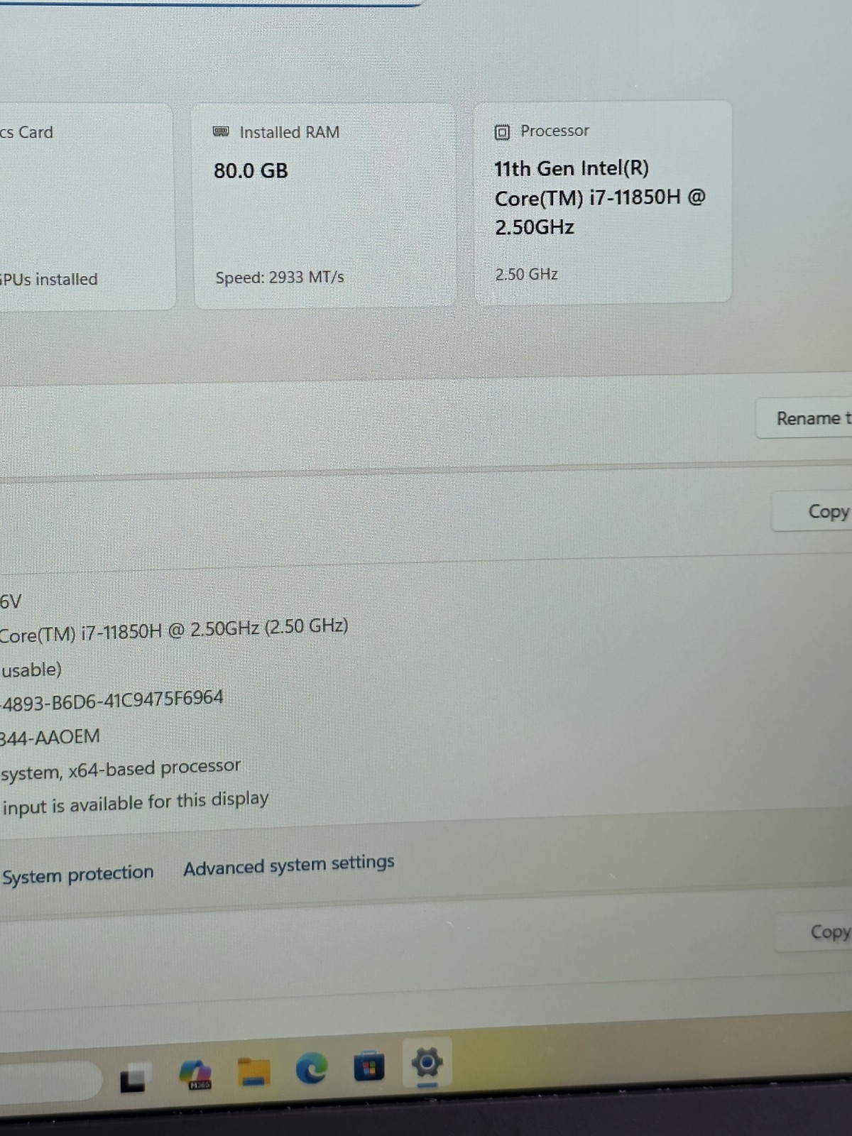Dell Precision 7560 15.6″ Core i7-11850H, 80GB RAM, 512GB SSD RTX A5000 16GB GPU