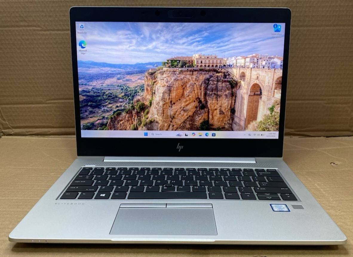 HP EliteBook 830 G6 Core i5-8365U @ 1.60GHz 16GB RAM 256GB SSD Windows 11 Pro