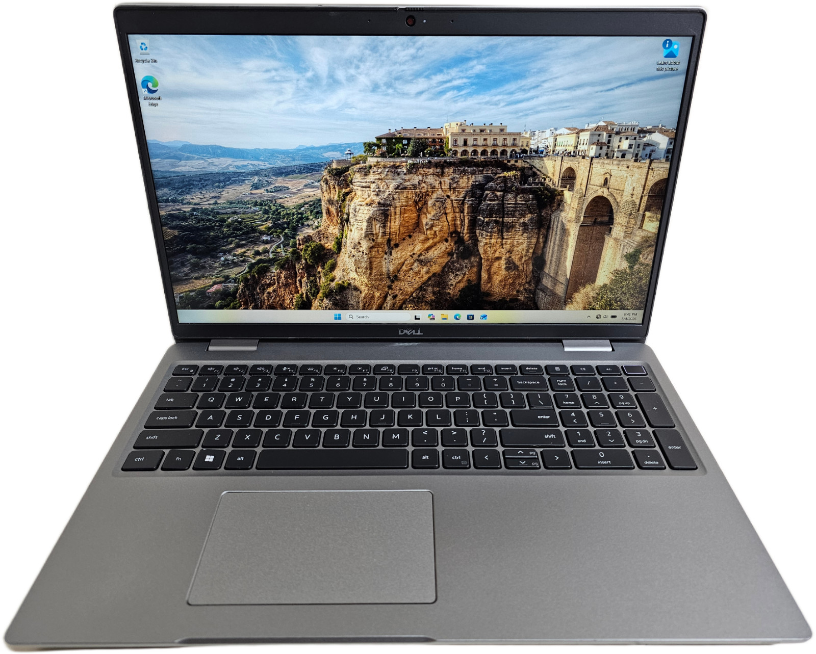 Dell Latitude 5531 Laptop – i5-12600H 8GB 256GB NVMe SSD AX211 Webcam 15.6″ 1