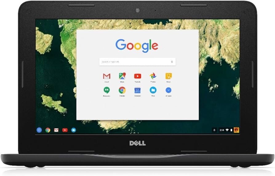 Dell Chromebook 11 3180 11.6″ (Intel Celeron 1.60GHz, 16GB eMMC, 2GB RAM) Laptop