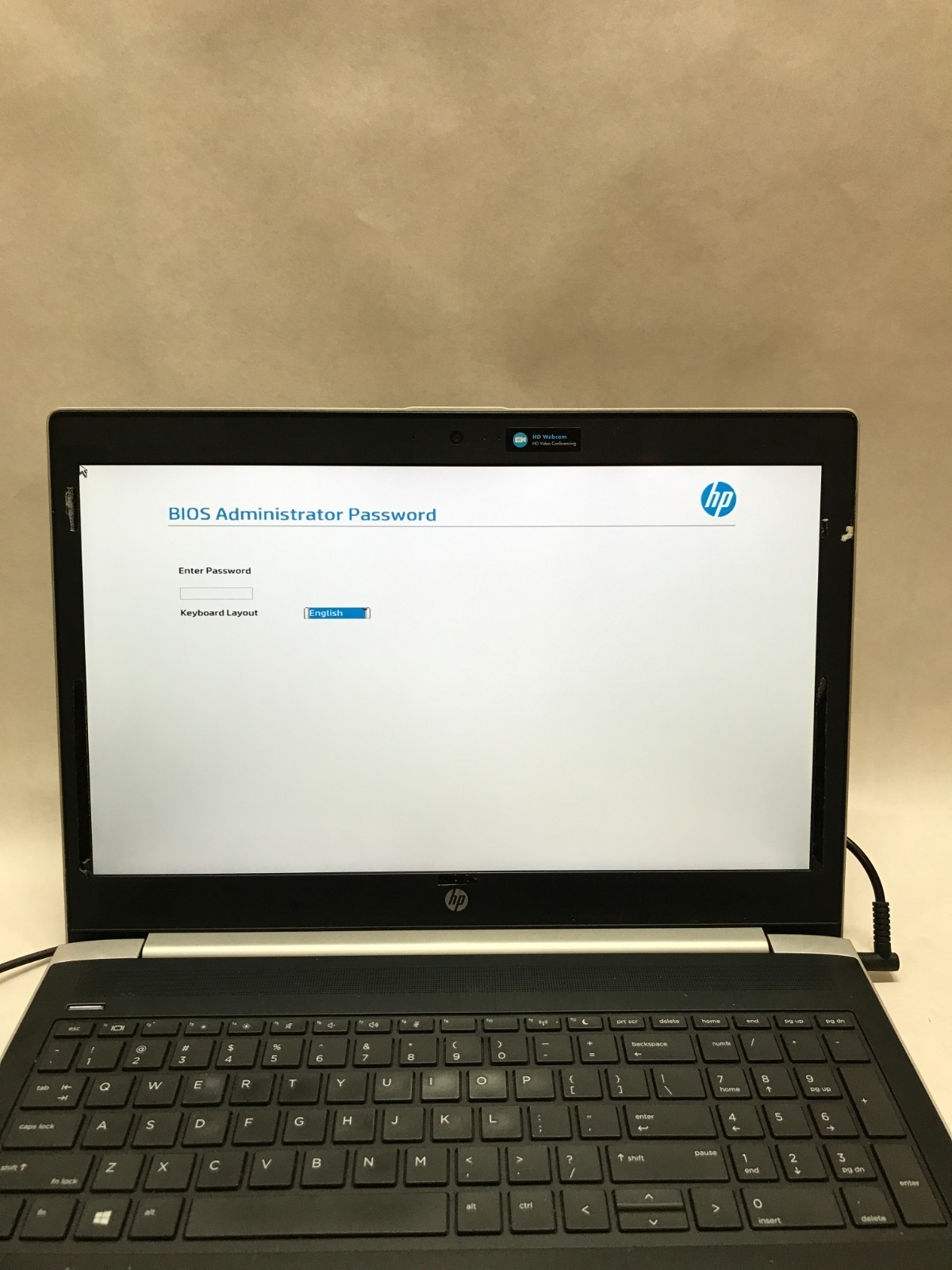HP ProBook 450 G5 15″ Intel Core i3 NO RAM NO SSD/OS For Parts BIOS LOCKED – DW