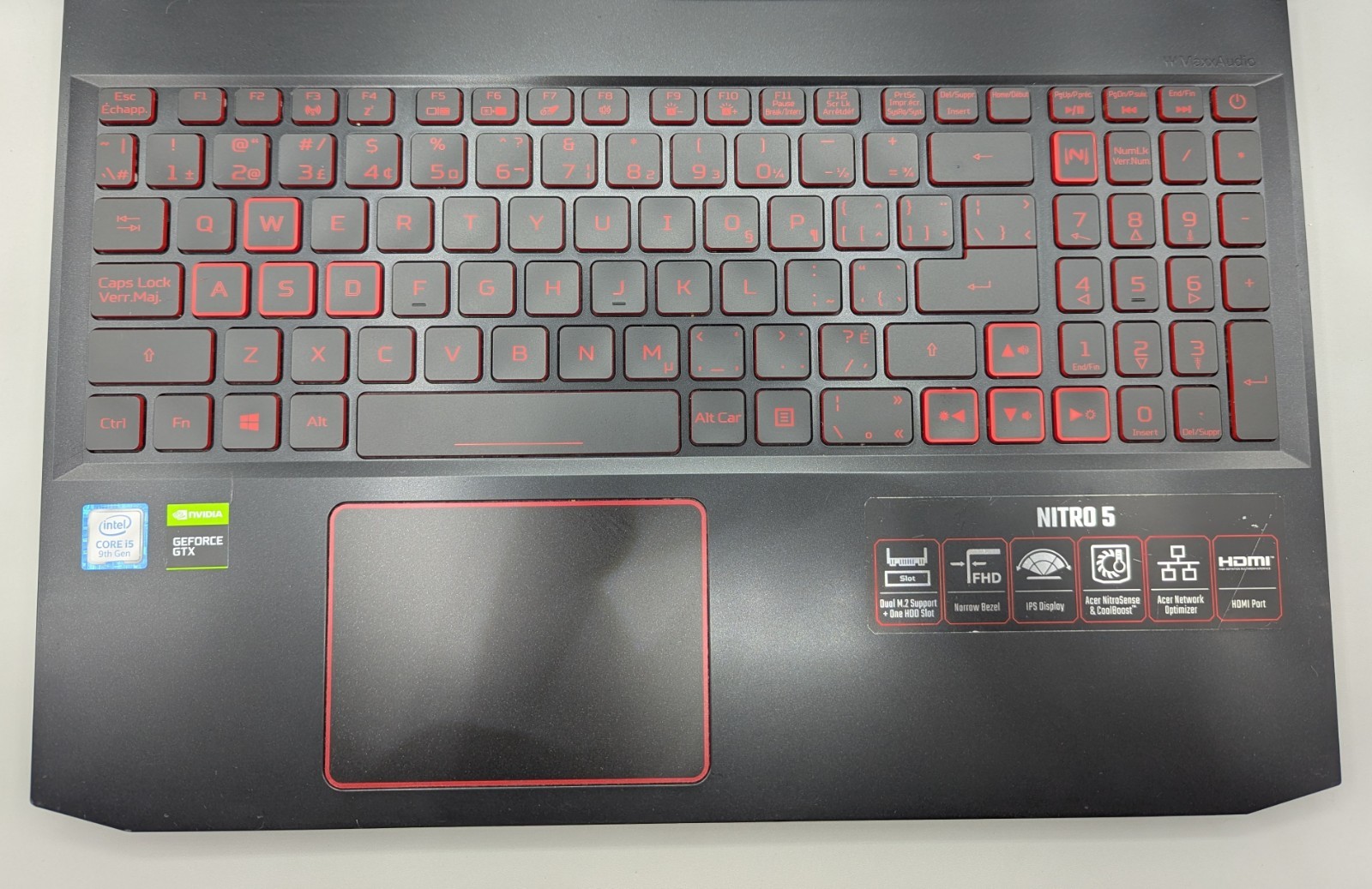 Acer Nitro 5 AN515-54 15.6″15-9300H 2.4GHz 8GB RAM 512GB HDD GPU 630