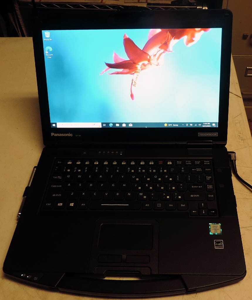 EXTRA CLEAN Panasonic Toughbook CF-54 MK3 TOUCH GPS 16GB RAM 512 SSD Wind 11