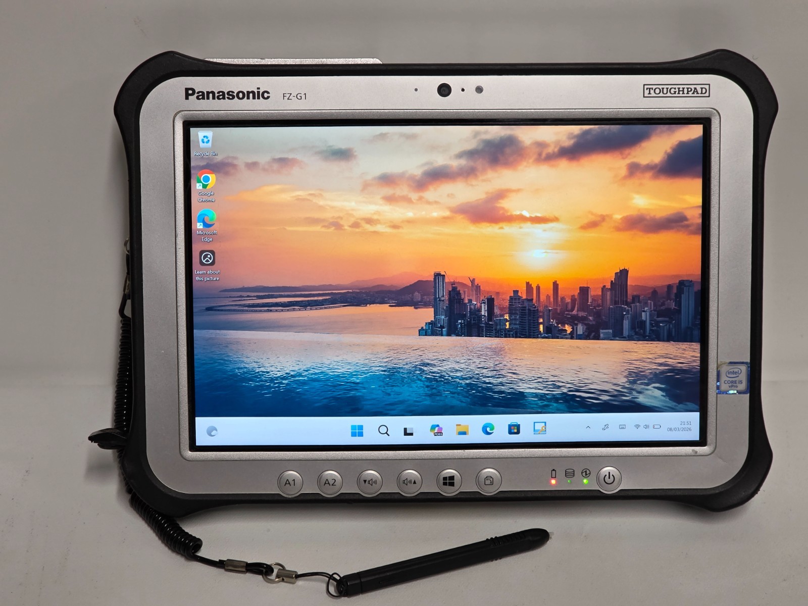 PANASONIC TOUGHBOOK FZ-G1 MK5 10.1″ WUXGA i5-7300U 256GB SSD 8GB GPS HDMI LTE
