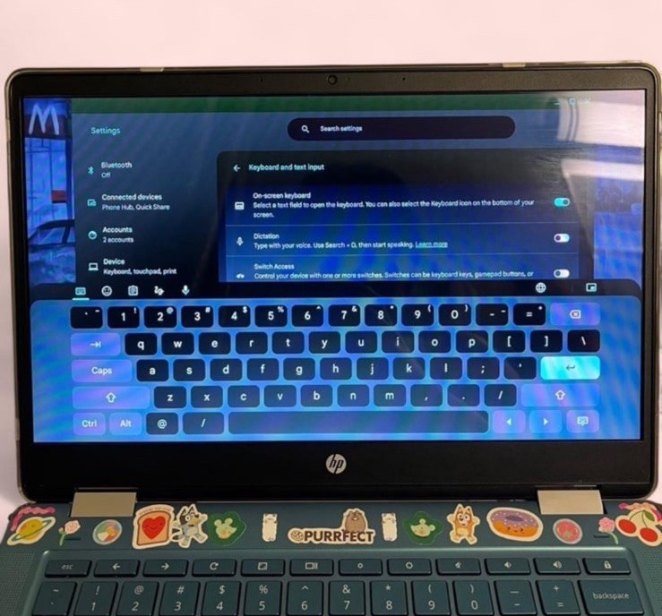 Google HP Chromebook OS Touchscreen Comes with Accessories and Charger