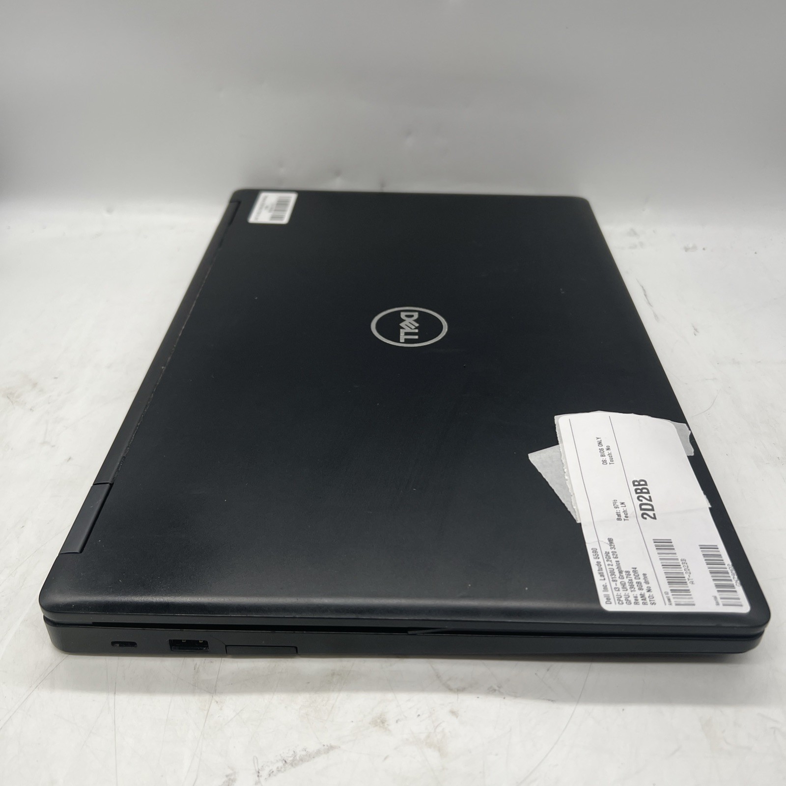 Dell Latitude 5590 Intel i3 8130U 2.2GHz 8GB RAM No Drive No OS LCD Blemish