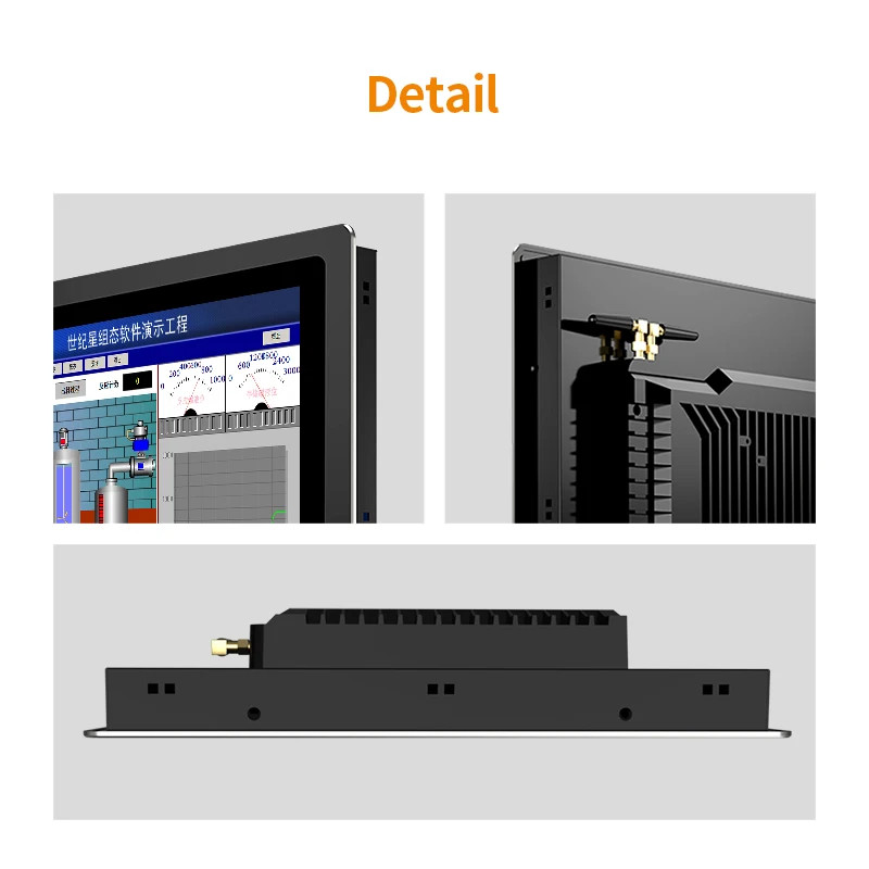 15 inch Industrial Touch Panel PC IP65 Waterproof I5-6200U 8+128G Win11 Touchabl
