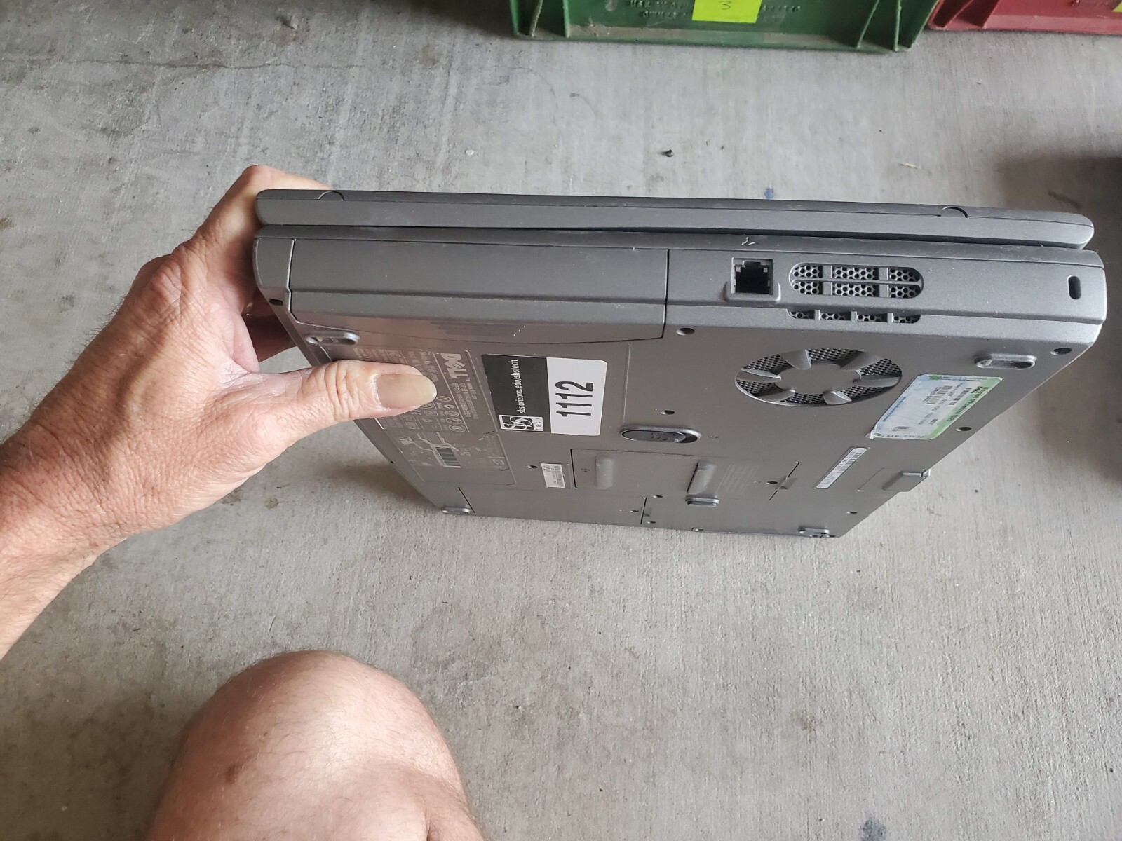 Dell Inspiron 1150 PP08L Laptop for Parts or Repair