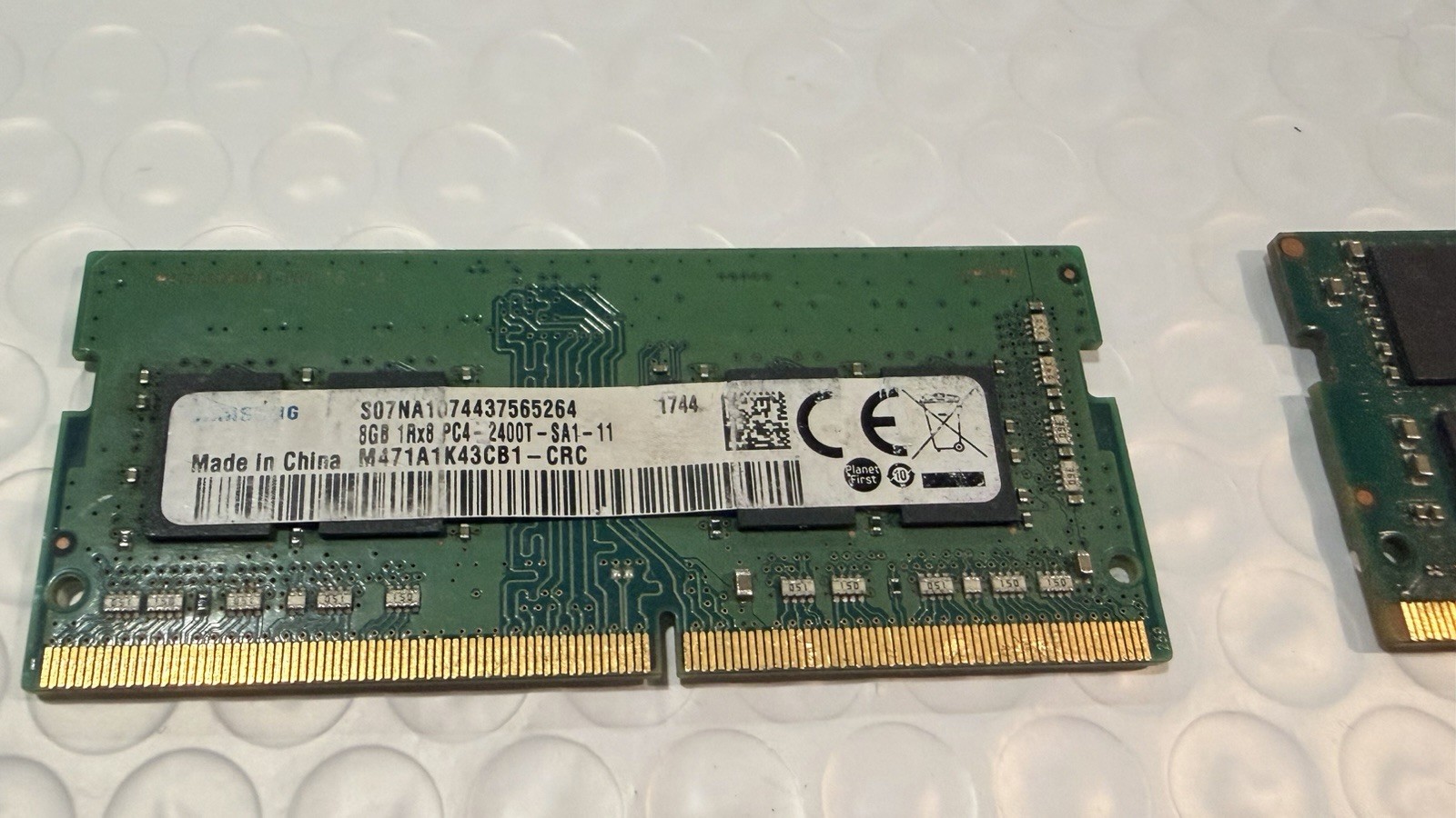 Untested Laptop RAM SSD WiFi Card Parts Lot Samsung Micron Intel M.2 SO DIMM