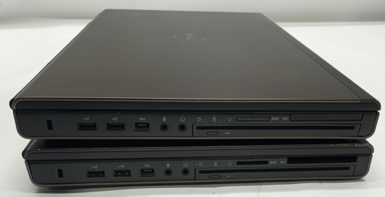 Lot of 2 Dell Precision M6700 i7-3740Q@2.70GHz 8GB RAM No HDD No OS MC393*!
